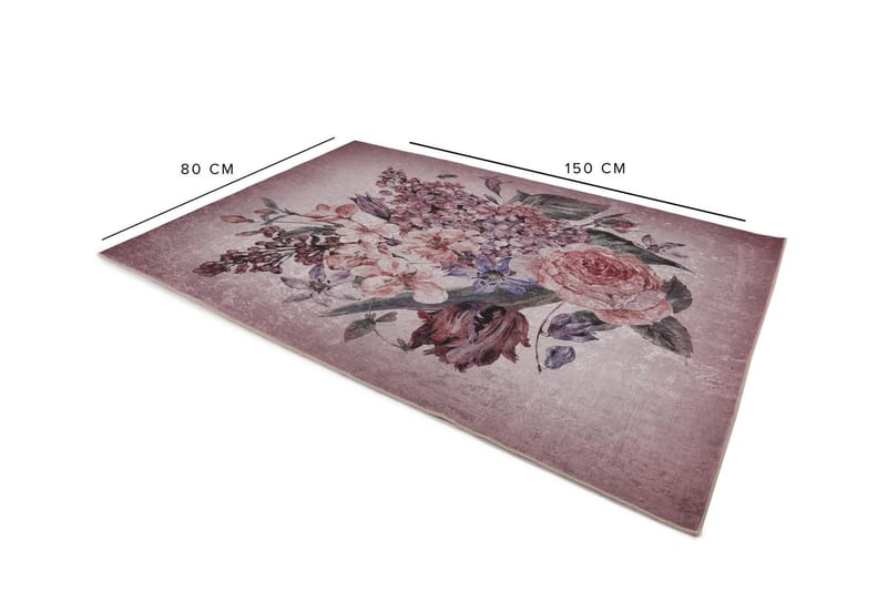 Paratibha Løber 80x150 cm Rektangulær - Flerfarvet - Tekstiler - Tæpper - Moderne tæppe - Gangmåtter