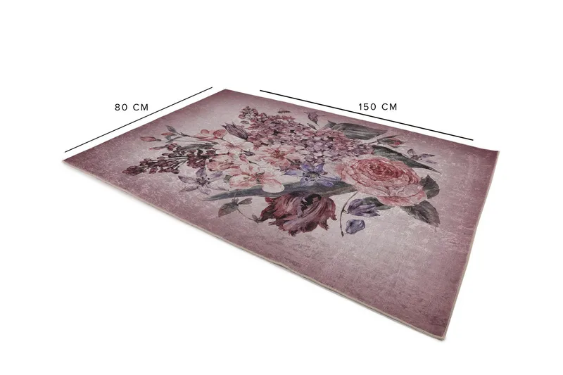 Paratibha Løber 80x150 cm Rektangulær - Flerfarvet - Tekstiler - Tæpper - Moderne tæppe - Gangmåtter