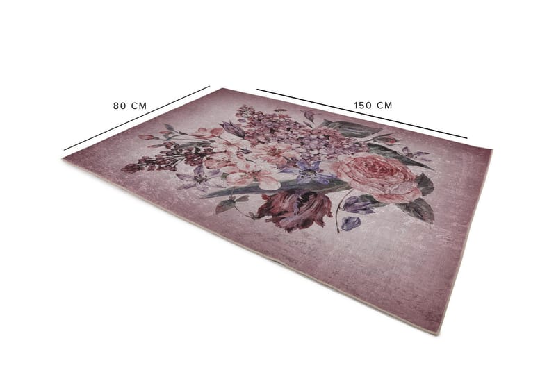 Paratibha Løber 80x150 cm Rektangulær - Flerfarvet - Tekstiler - Tæpper - Moderne tæppe - Gangmåtter