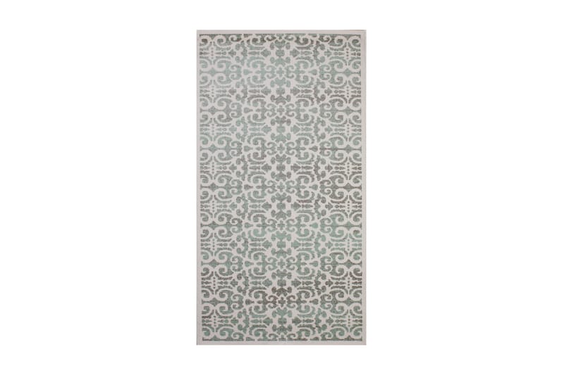 Pierre Cardin Tæppe diamond 80x150 - Creme / grøn - Tekstiler - Tæpper - Moderne tæppe - Gangmåtter
