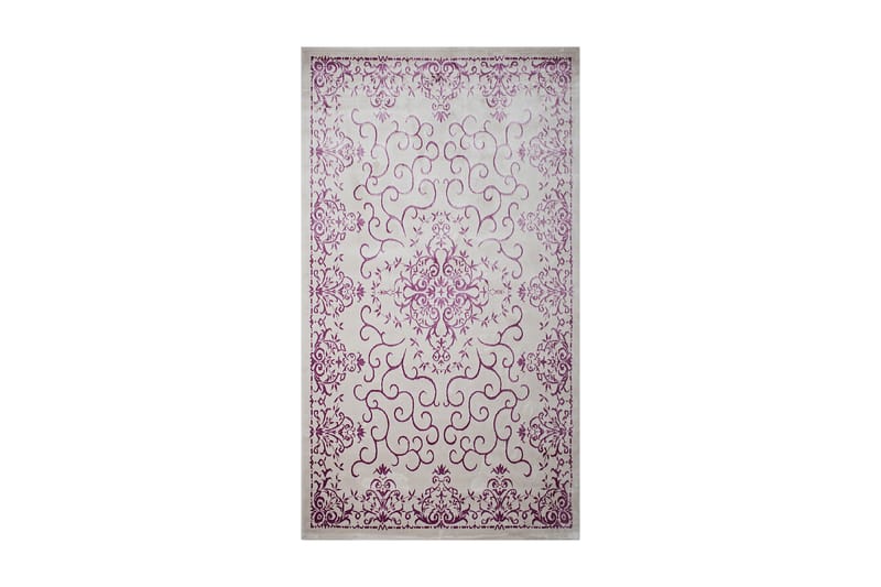 Pierre Cardin Tæppe diamond 80x150 - Creme / lyserød - Tekstiler - Tæpper - Moderne tæppe - Gangmåtter