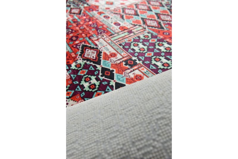 Sharmin Entrémåtte 80x300 cm - Flerfarvet/Velour - Tekstiler - Tæpper - Moderne tæppe - Gangmåtter