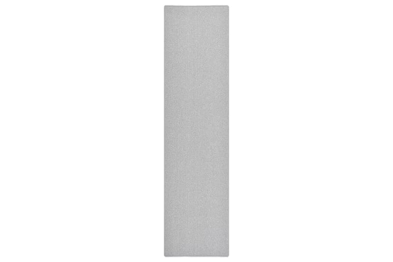tæppeløber 80x300 cm lysegrå - Grå - Tekstiler - Tæpper - Moderne tæppe - Gangmåtter