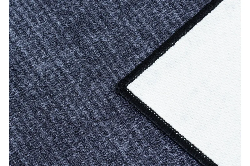 Wilton-tæppe & friezetæppe KM Home Trendy Antracit 80x250 cm - Tekstiler - Tæpper - Moderne tæppe - Wiltontæpper