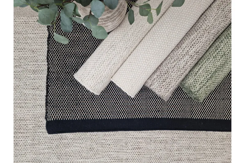 Gango Uldtæppe 240x340 cm Rektangulær - Beige - Tekstiler - Tæpper - Moderne tæppe - Uldtæppe