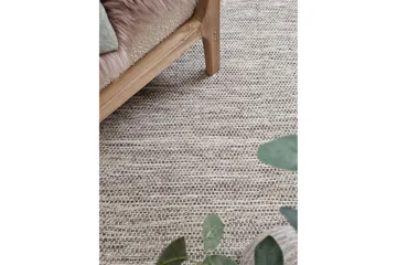 Gango Uldtæppe 300x400 cm Rektangulær - Taupe - Tekstiler - Tæpper - Moderne tæppe - Uldtæppe