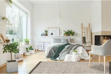 Gango Uldtæppe 300x400 cm Rektangulær - Taupe - Tekstiler - Tæpper - Moderne tæppe - Uldtæppe