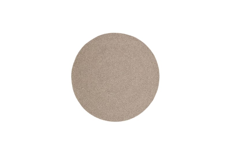 Gendu Uldtæppe Ø300 cm Rund, Linned