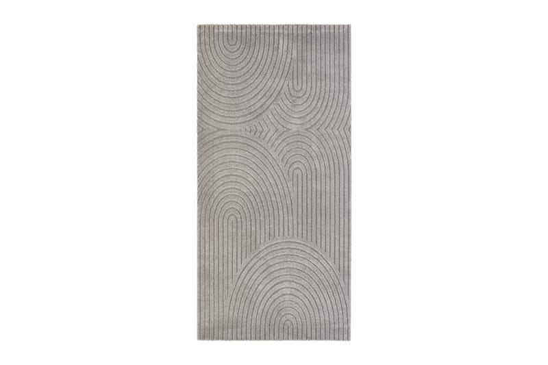 Genova Wiltonstæppe 80x150 cm Rektangulær - Grå - Tekstiler - Tæpper - Moderne tæppe - Wiltontæpper
