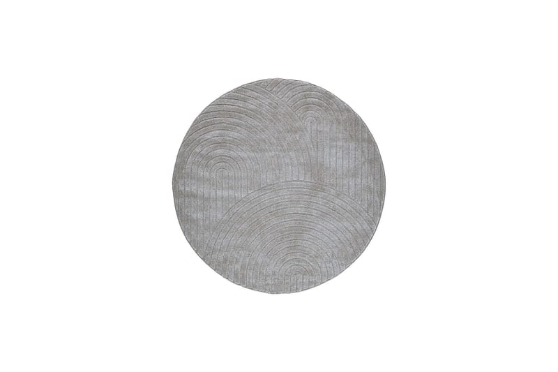 Genova Zen Wiltonstæppe 160x160 cm Rund, Grå