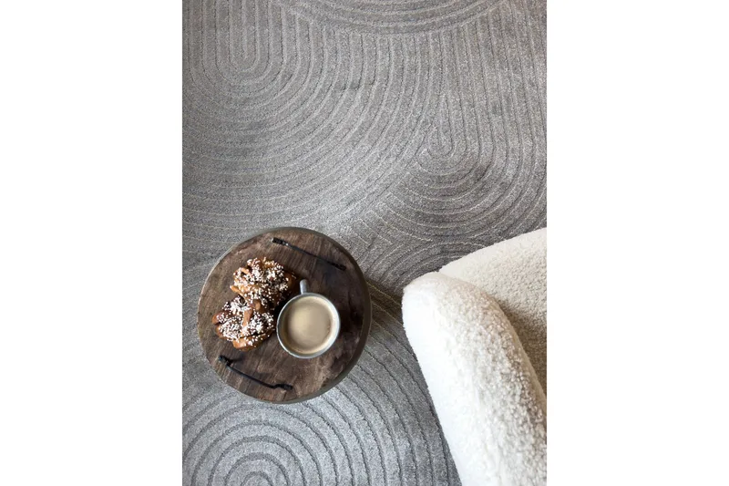 Genova Zen Wiltonstæppe 280x380 cm Rektangulær - Grå - Tekstiler - Tæpper - Moderne tæppe - Wiltontæpper