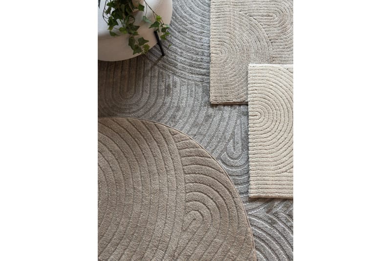 Genova Zen Wiltonstæppe 280x380 cm Rektangulær - Grå - Tekstiler - Tæpper - Moderne tæppe - Wiltontæpper