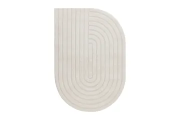 Genova Zen Wiltontæppe 200x290 cm - Creme - Tekstiler - Tæpper - Moderne tæppe - Wiltontæpper
