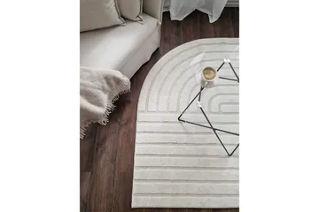 Genova Zen Wiltontæppe 200x290 cm - Creme - Tekstiler - Tæpper - Moderne tæppe - Wiltontæpper