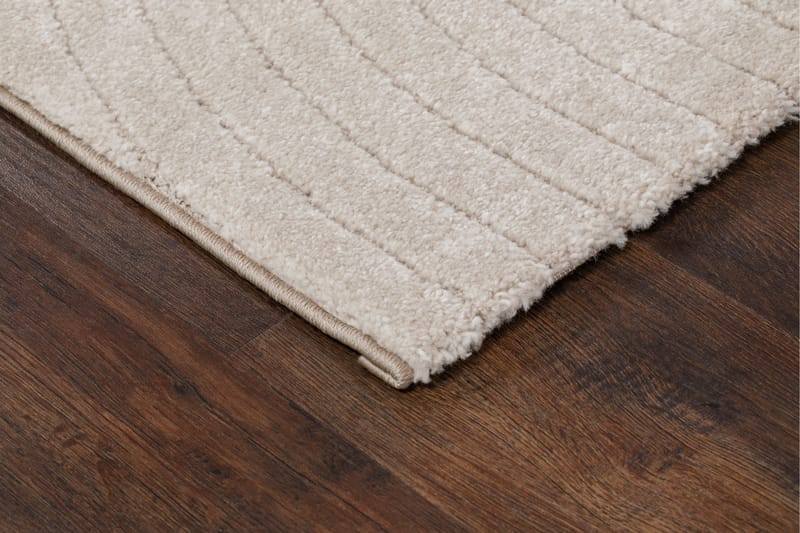 Genova Zen Wiltontæppe 80x150 cm Oval - Beige - Tekstiler - Tæpper - Moderne tæppe - Wiltontæpper