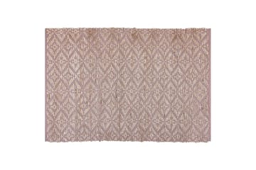 Gerze Bomuldstæppe 160x230 cm - Rosa - Tekstiler - Tæpper - Moderne tæppe - Bomuldstæpper