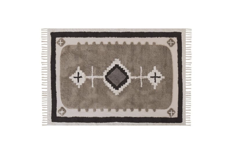 Geyve Bomuldstæppe 160x230 cm, Beige