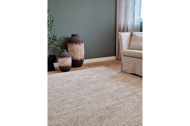 Gomati Wiltontæppe 300x400 cm - Linnedbeige - Tekstiler - Tæpper - Moderne tæppe - Wiltontæpper
