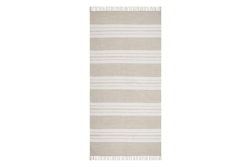 Guddi Bomuldstæppe 75x280 cm Oval, Natur