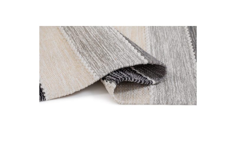 Gulvtæppe Båstad - 75x150 cm, Sort - Tekstiler - Tæpper - Moderne tæppe - Bomuldstæpper