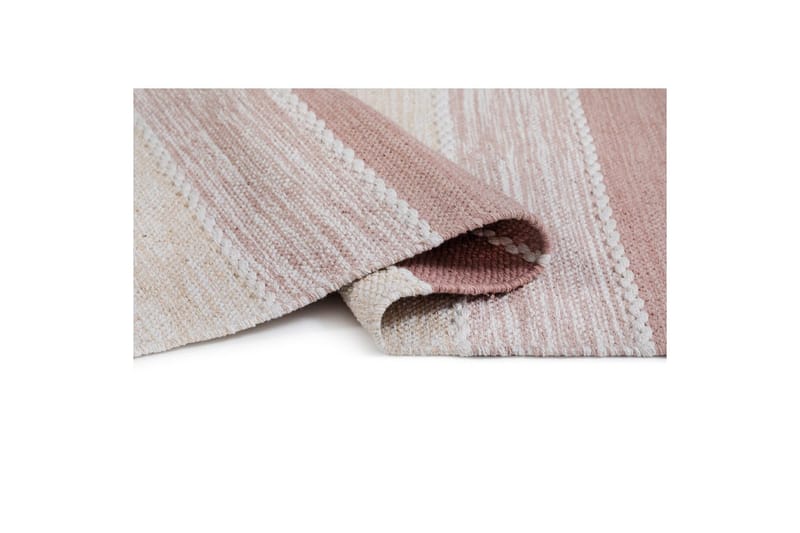 Gulvtæppe Båstad - 75x280 cm, Gammelrosa - Tekstiler - Tæpper - Moderne tæppe - Bomuldstæpper