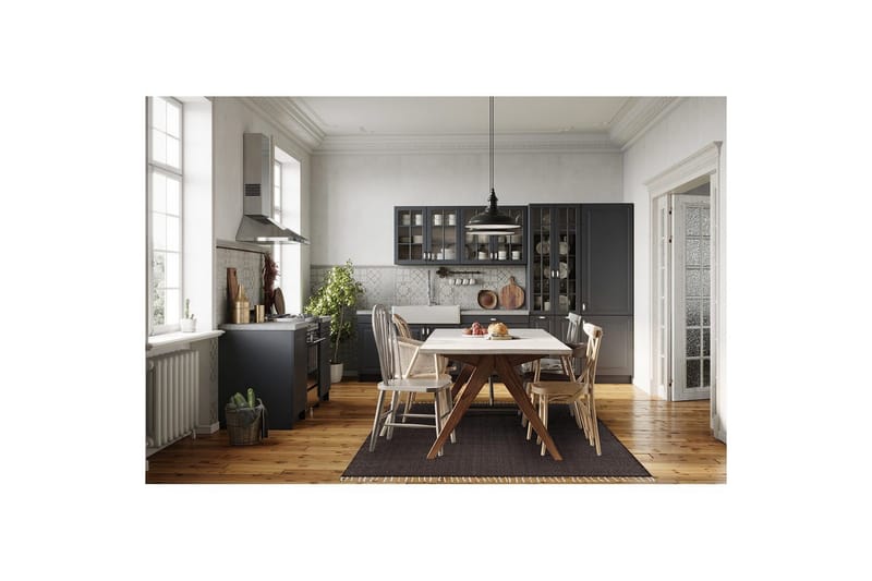 Gulvtæppe Line - 130x190 cm, Chokolade - Tekstiler - Tæpper - Moderne tæppe - Bomuldstæpper