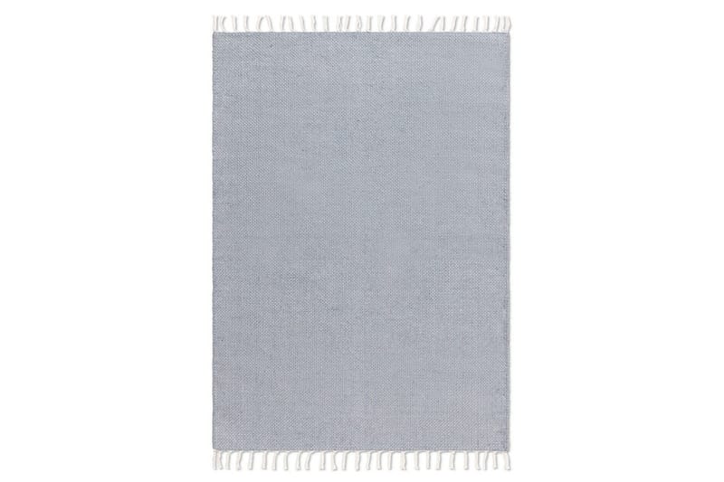 Gulvtæppe Line - 130x190 cm, Dueblå - Tekstiler - Tæpper - Moderne tæppe - Bomuldstæpper