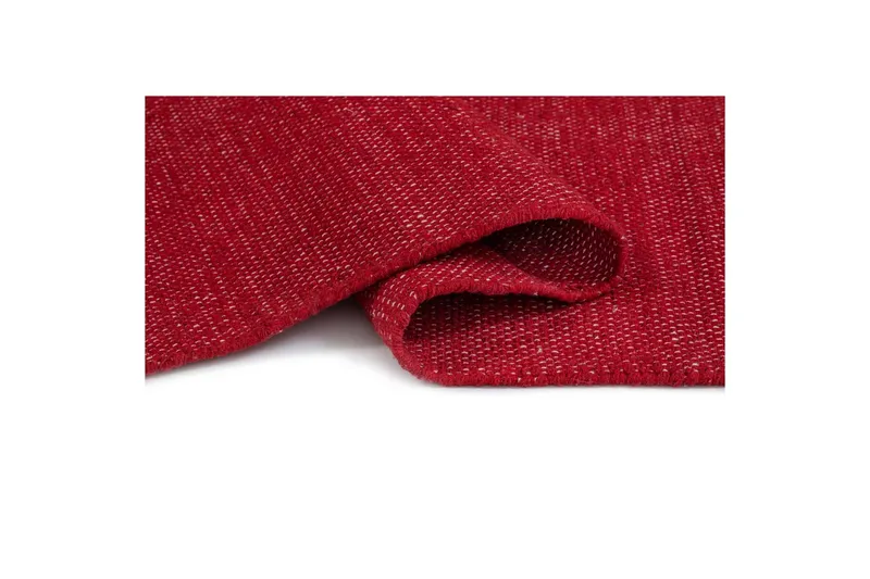 Gulvtæppe Line - 160x230 cm, Rød - Tekstiler - Tæpper - Moderne tæppe - Bomuldstæpper