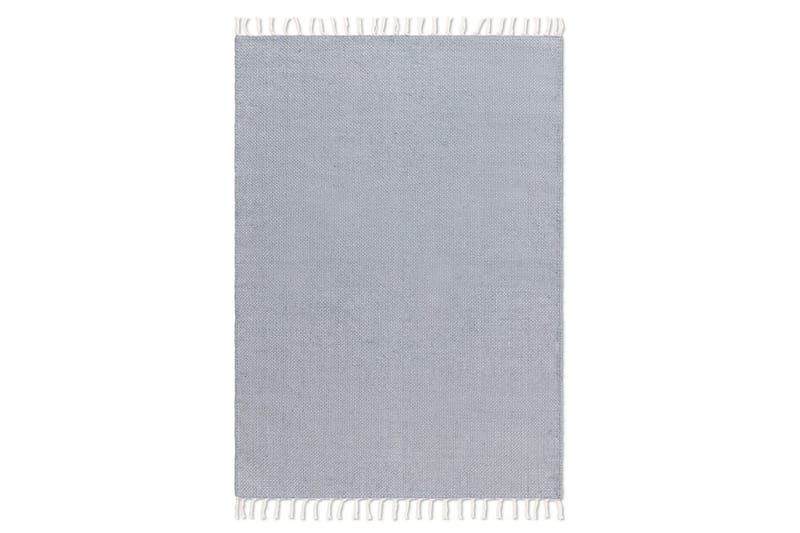 Gulvtæppe Line - 200x300 cm, Dueblå - Tekstiler - Tæpper - Moderne tæppe - Bomuldstæpper