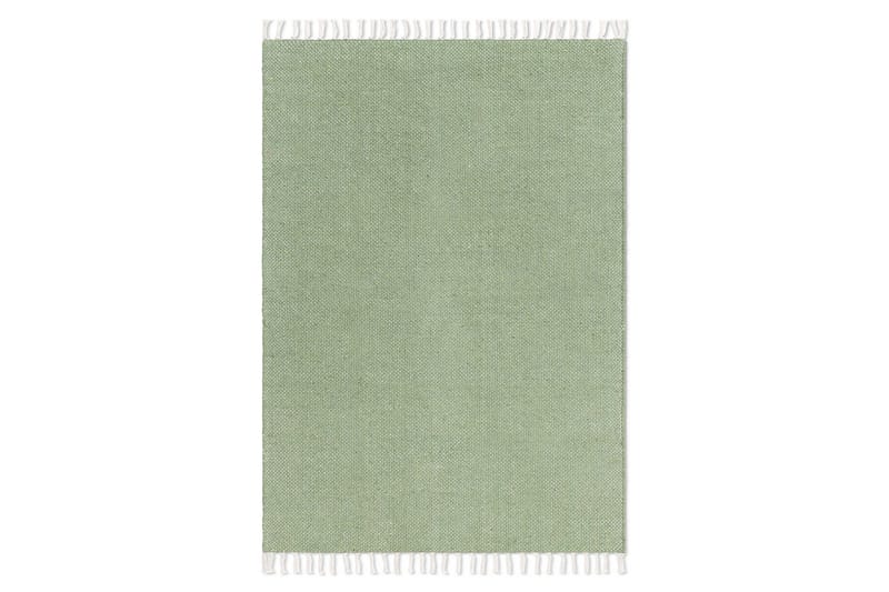 Gulvtæppe Line - 200x300 cm, Grøn - Tekstiler - Tæpper - Moderne tæppe - Bomuldstæpper