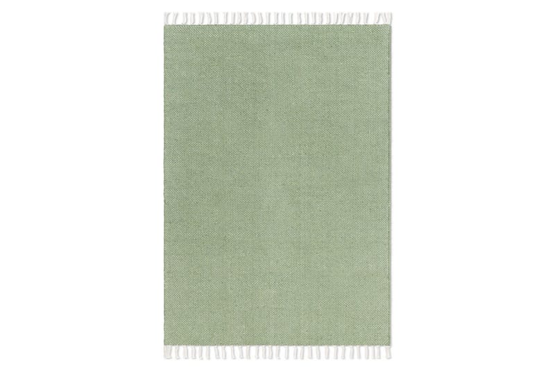Gulvtæppe Line - 200x300 cm, Grøn - Tekstiler - Tæpper - Moderne tæppe - Bomuldstæpper