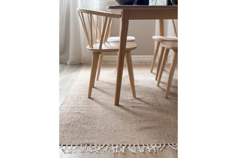 Gulvtæppe Line - 200x300 cm, Hør - Tekstiler - Tæpper - Moderne tæppe - Bomuldstæpper