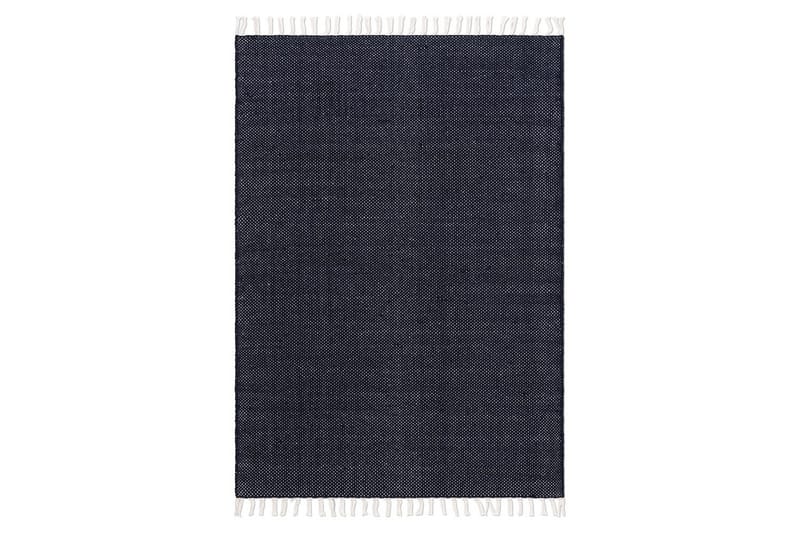 Gulvtæppe Line - 200x300 cm, Marineblå - Tekstiler - Tæpper - Moderne tæppe - Bomuldstæpper