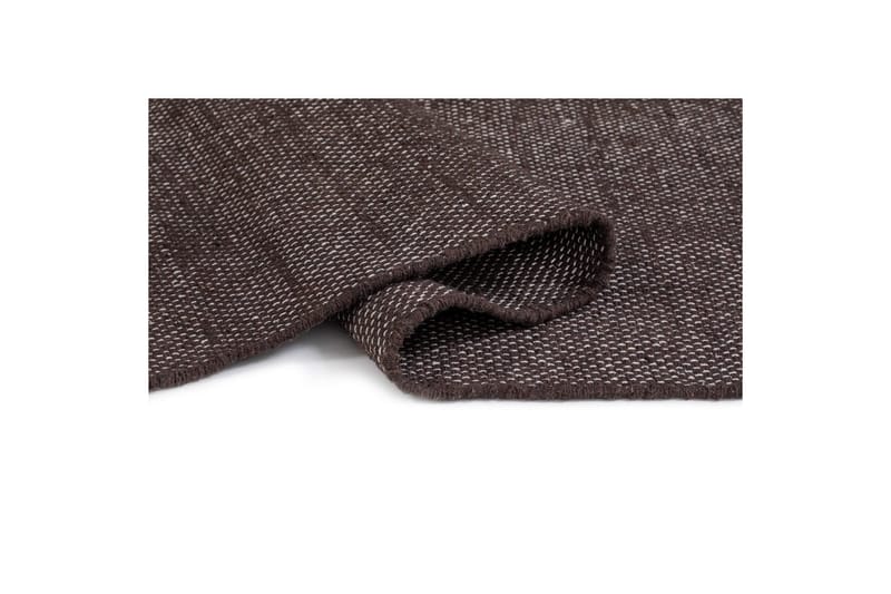 Gulvtæppe Line - 75x220 cm, Chokolade - Tekstiler - Tæpper - Moderne tæppe - Bomuldstæpper