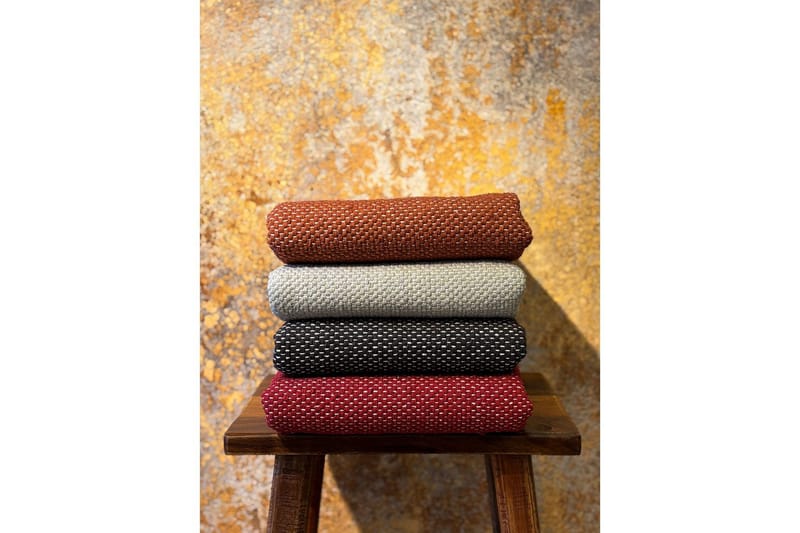 Gulvtæppe Line - 75x220 cm, Greige - Tekstiler - Tæpper - Moderne tæppe - Bomuldstæpper