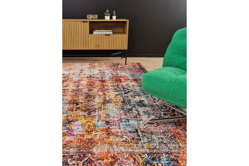 Gumala Wiltontæppe 200x300 cm Rektangulær - Flerfarvet - Tekstiler - Tæpper - Moderne tæppe - Wiltontæpper