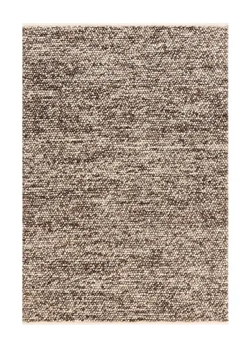 Håndvævet tæppe KM Home Bubble 240x340 cm Chokolade Melange