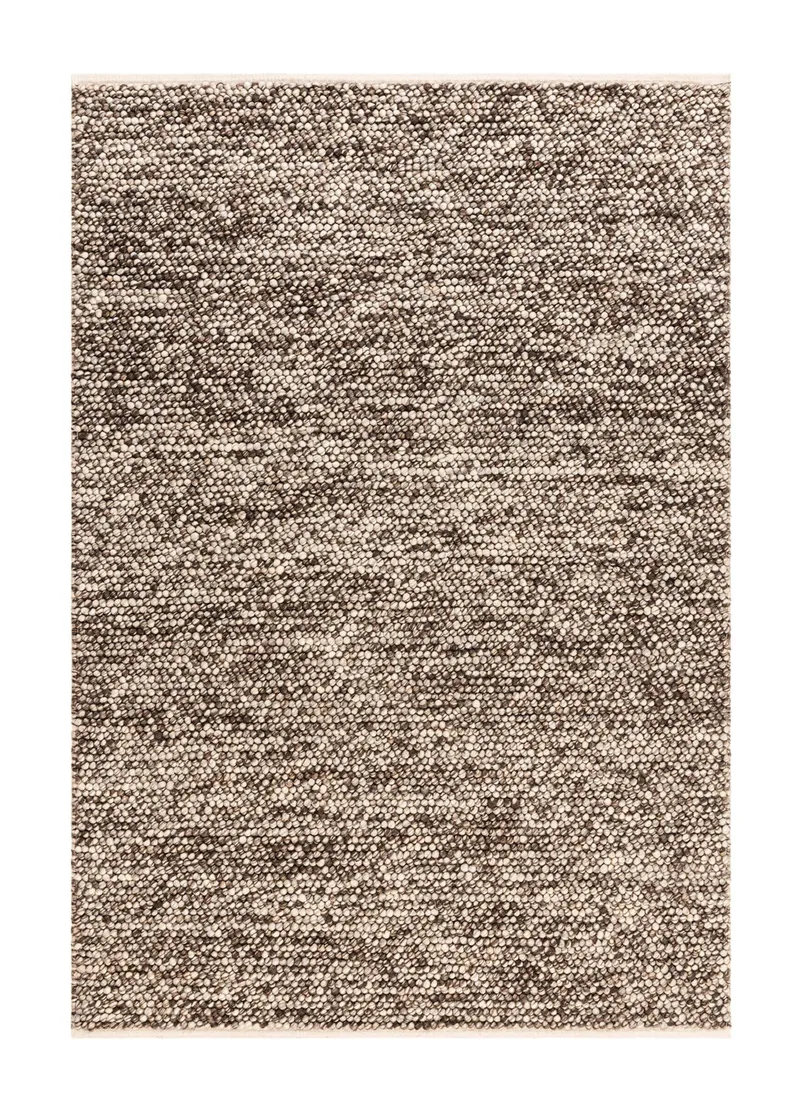 Håndvævet tæppe KM Home Bubble 240x340 cm Chokolade Melange, Chokolade melange
