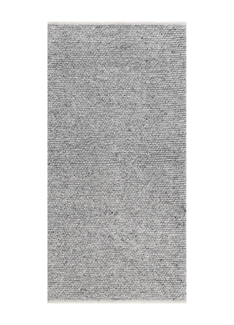 Håndvævet tæppe KM Home Bubble 75x150 cm Grå, Grå