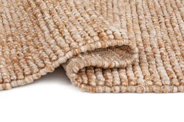 Håndvævet tæppe KM Home Bubble Kvadrat 200x200 cm Karamel - Karamel - Tekstiler - Tæpper - Moderne tæppe - Uldtæppe