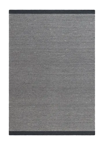 Håndvævet tæppe KM Home Sandhamn 140x200 cm Indigoblå