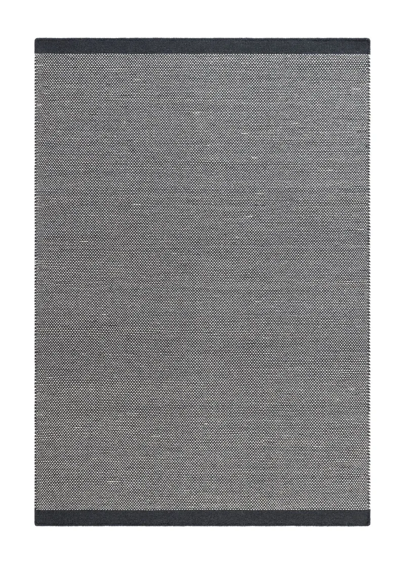 Håndvævet tæppe KM Home Sandhamn 140x200 cm Indigoblå, Indigoblå