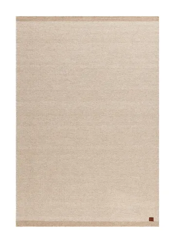 Håndvævet tæppe KM Home Sandhamn 140x200 cm Natur