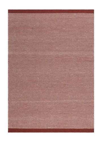 Håndvævet tæppe KM Home Sandhamn 240x340 cm Marsala