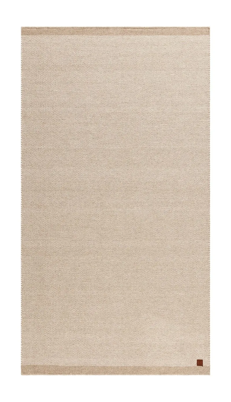 Håndvævet tæppe KM Home Sandhamn 75x150 cm Natur, Natur