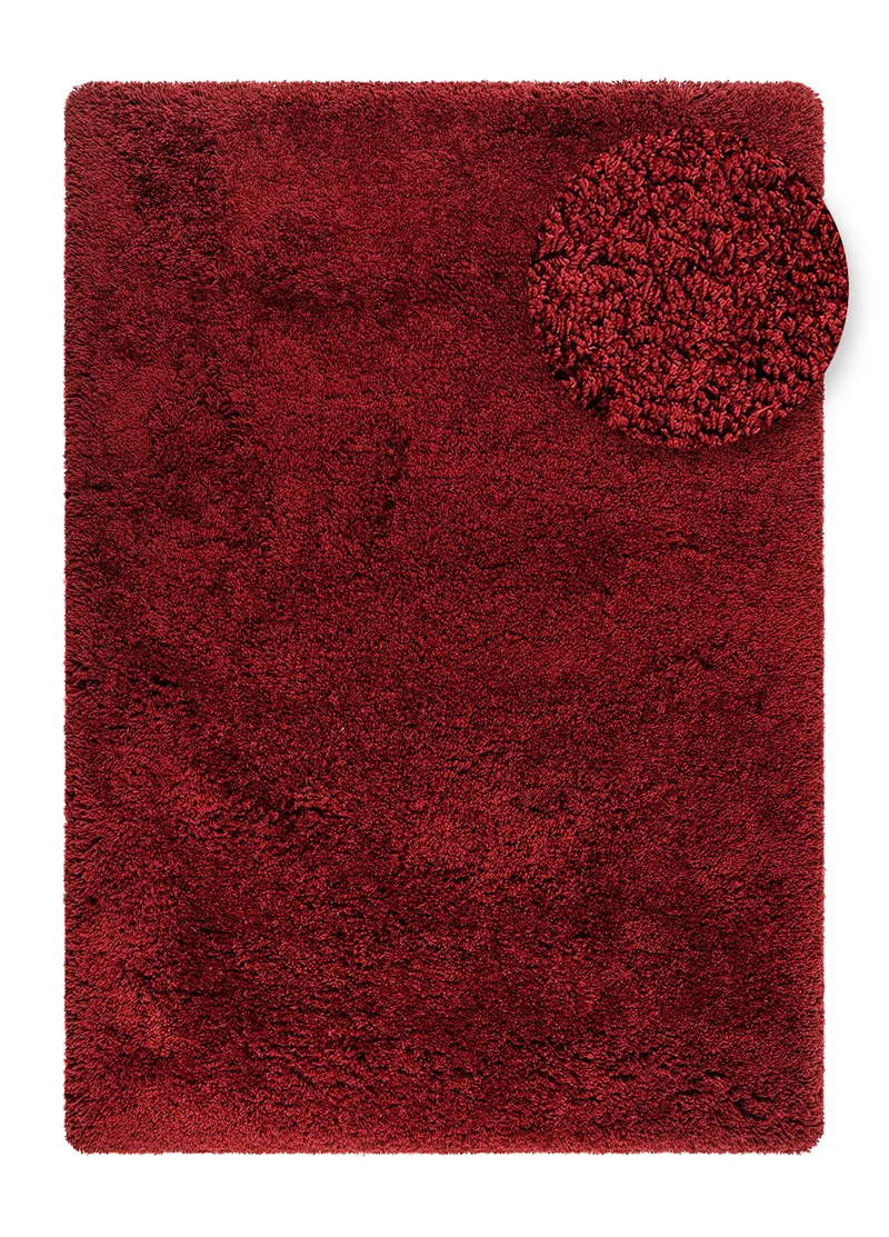 Håndvævet tæppe KM Home Sorrento 200x300 Marsala - Marsala - Tekstiler - Tæpper - Moderne tæppe - Ryatæpper