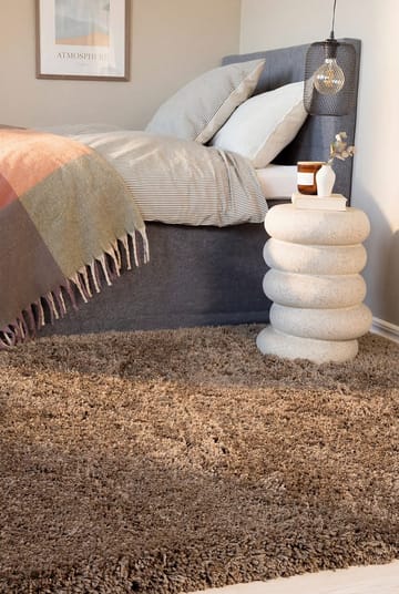 Håndvævet tæppe KM Home Sorrento 240x340 Greige - Greige - Tekstiler - Tæpper - Moderne tæppe - Ryatæpper
