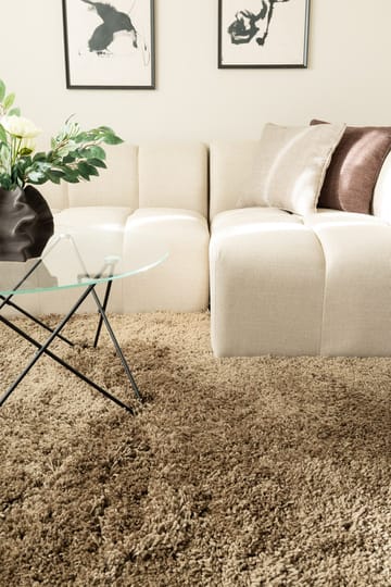 Håndvævet tæppe KM Home Sorrento 240x340 Greige - Greige - Tekstiler - Tæpper - Moderne tæppe - Ryatæpper