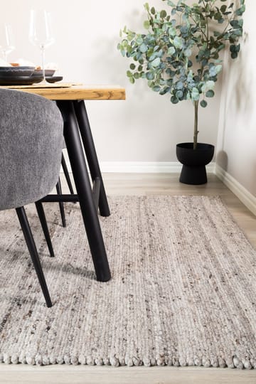 Håndvævet tæppe KM Home Passion 160x230 cm Grå - Grå - Tekstiler - Tæpper - Moderne tæppe - Uldtæppe