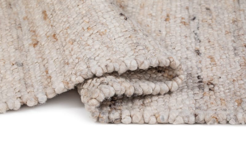 Håndvævet tæppe KM Home Passion 300x400 cm Sand - Sand - Tekstiler - Tæpper - Moderne tæppe - Uldtæppe